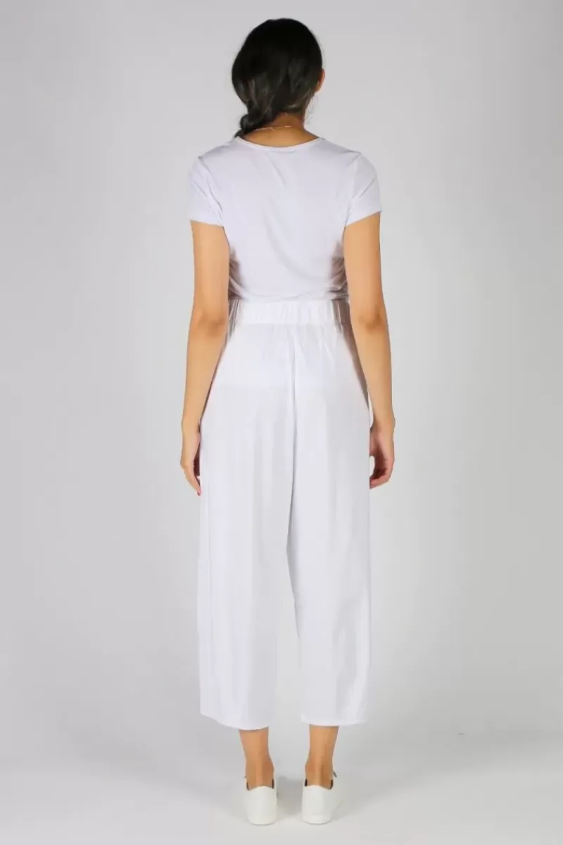 VERGE ACROBAT Acrobat Distinct Pant In White By Verge