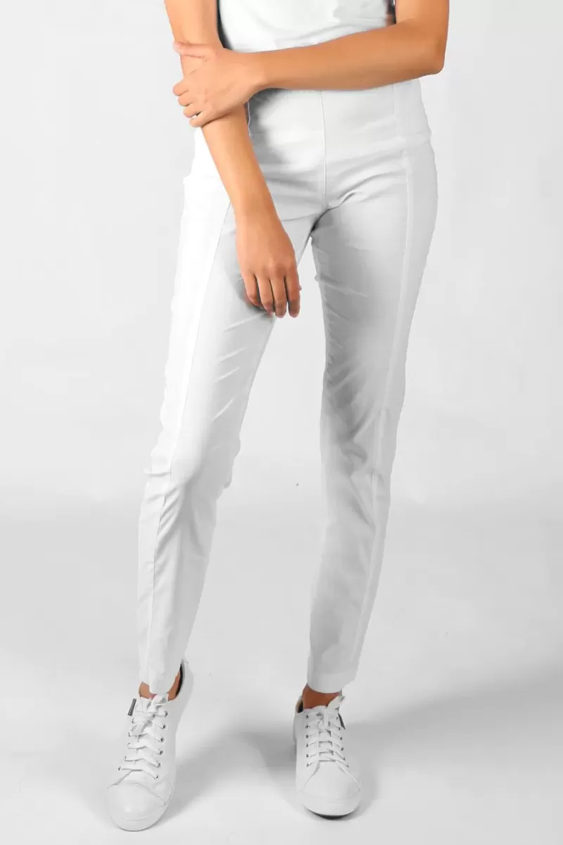 VERGE ACROBAT Acrobat Skinny Leg Pant By Verge In White