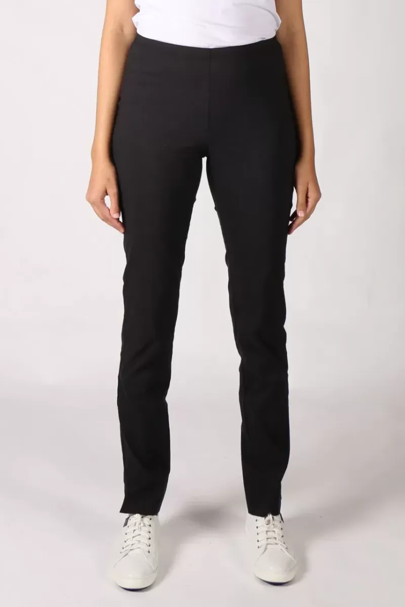 VERGE ACROBAT Acrobat Slim Leg Pant In Black By Verge