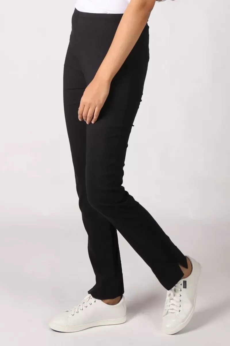 VERGE ACROBAT Acrobat Slim Leg Pant In Black By Verge