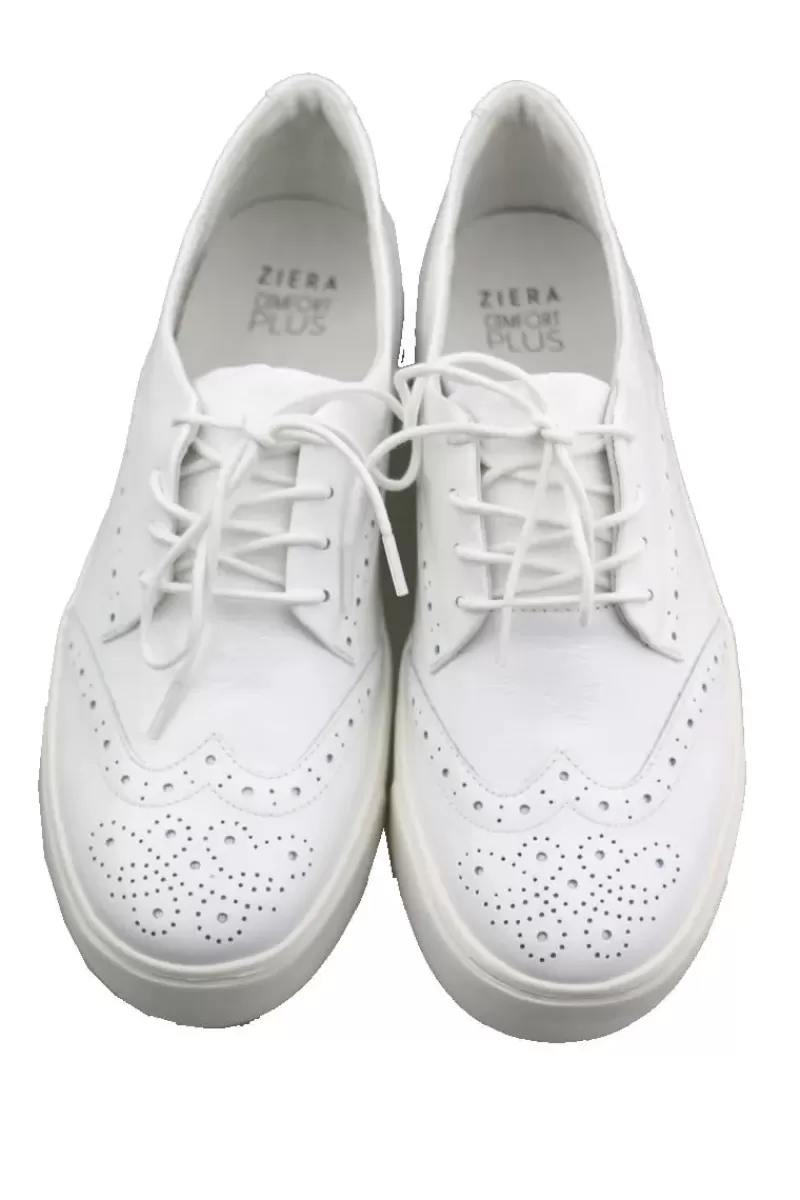 ZIERA Alivia Sneaker By In White