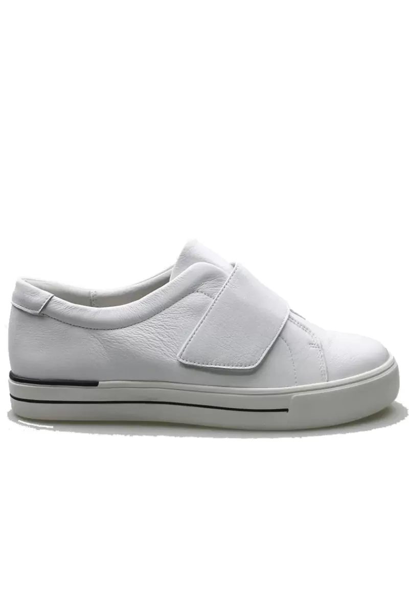 ZIERA Alyces Leather Sneaker In White