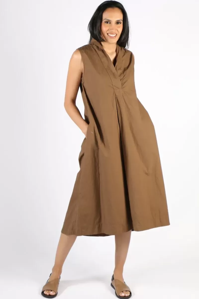 AMICI Swan Dress In Bark