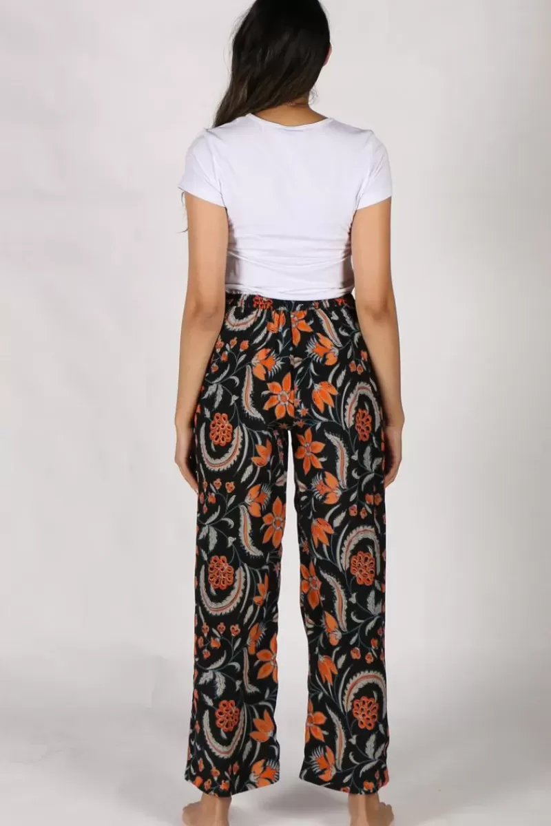 ANUPAMAA Palazzo Floral Pant In Multi