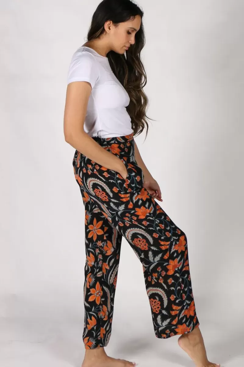 ANUPAMAA Palazzo Floral Pant In Multi