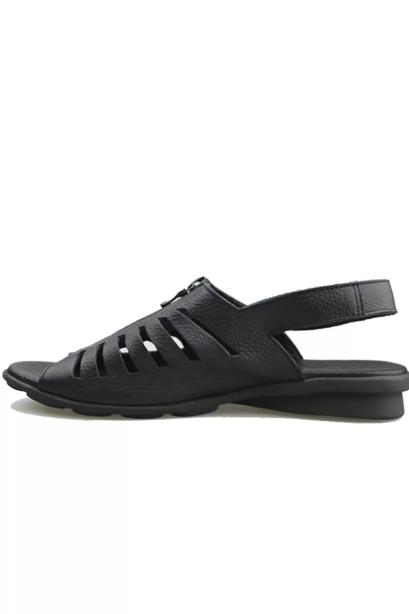 ARCHE Denhae Sandal In Black