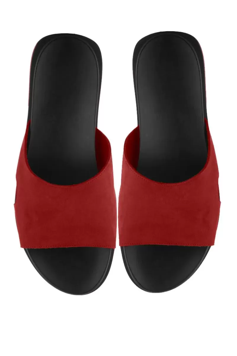 ARCHE Makuzi Sandal In Red