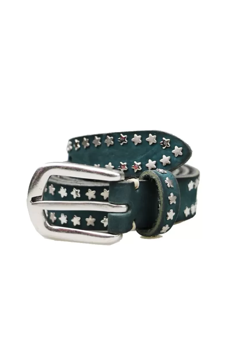 B.BELT B Belt Stina Star Belt In Teal