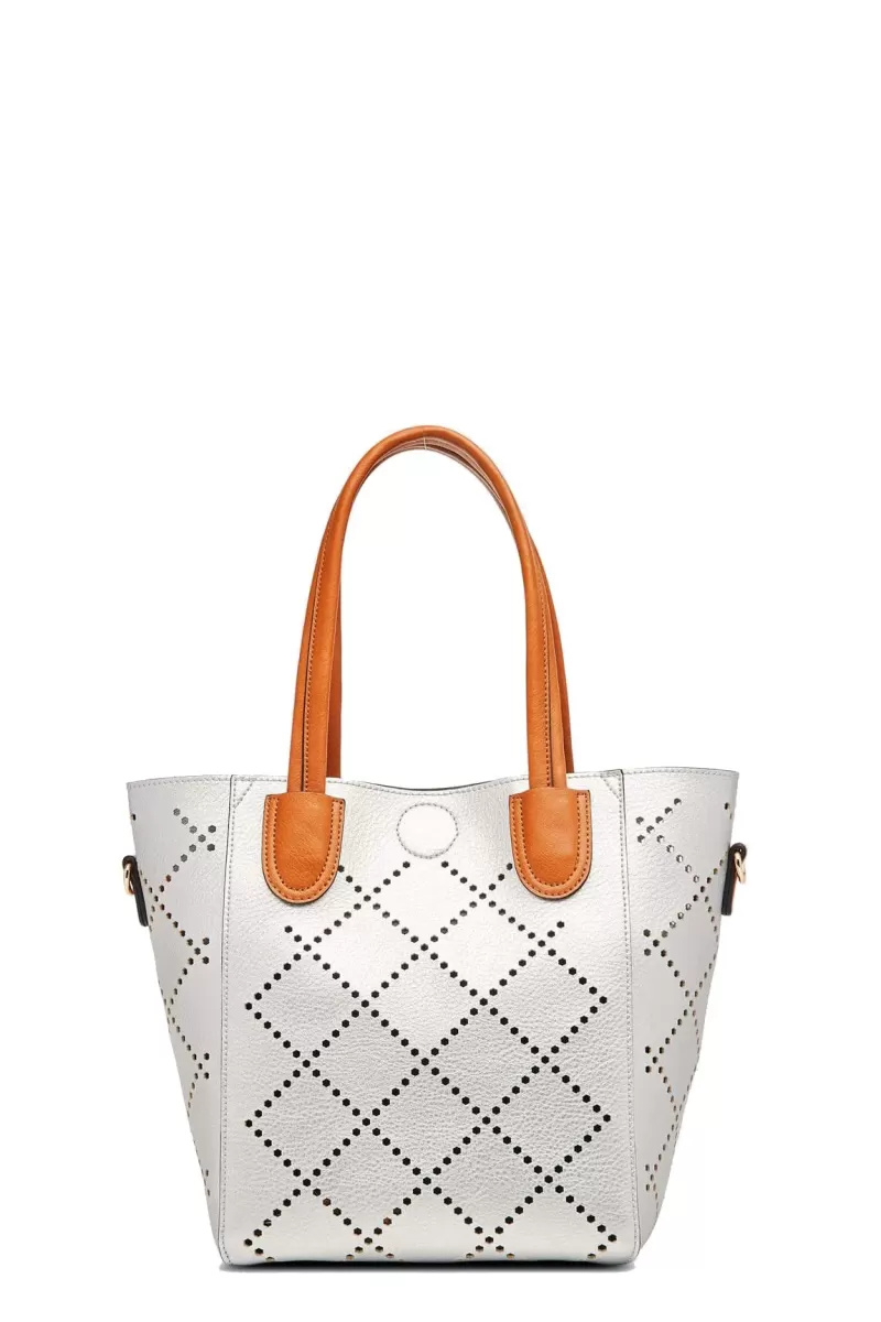 LOUENHIDE Baby Bermuda Bag By In Silver