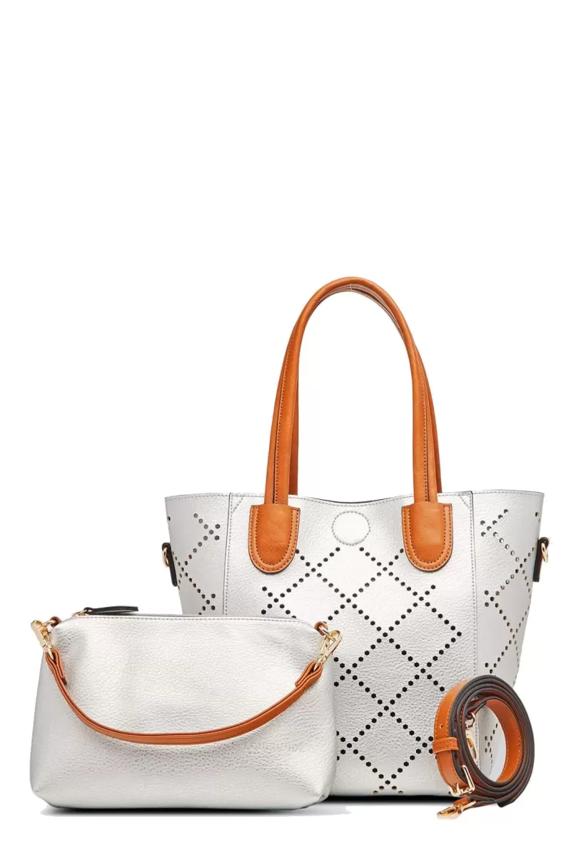 LOUENHIDE Baby Bermuda Bag By In Silver