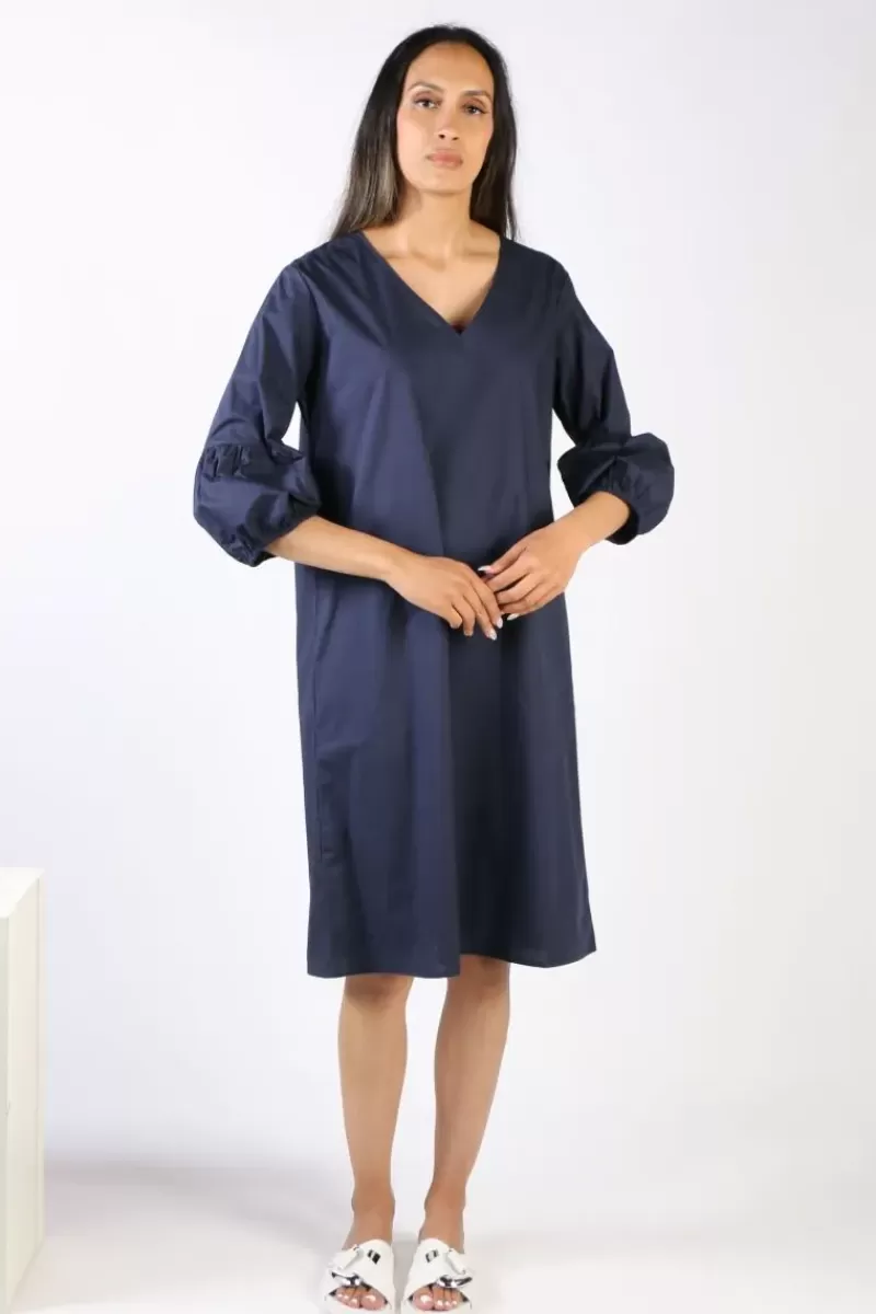 BAGRUU Azrah Dress In Navy