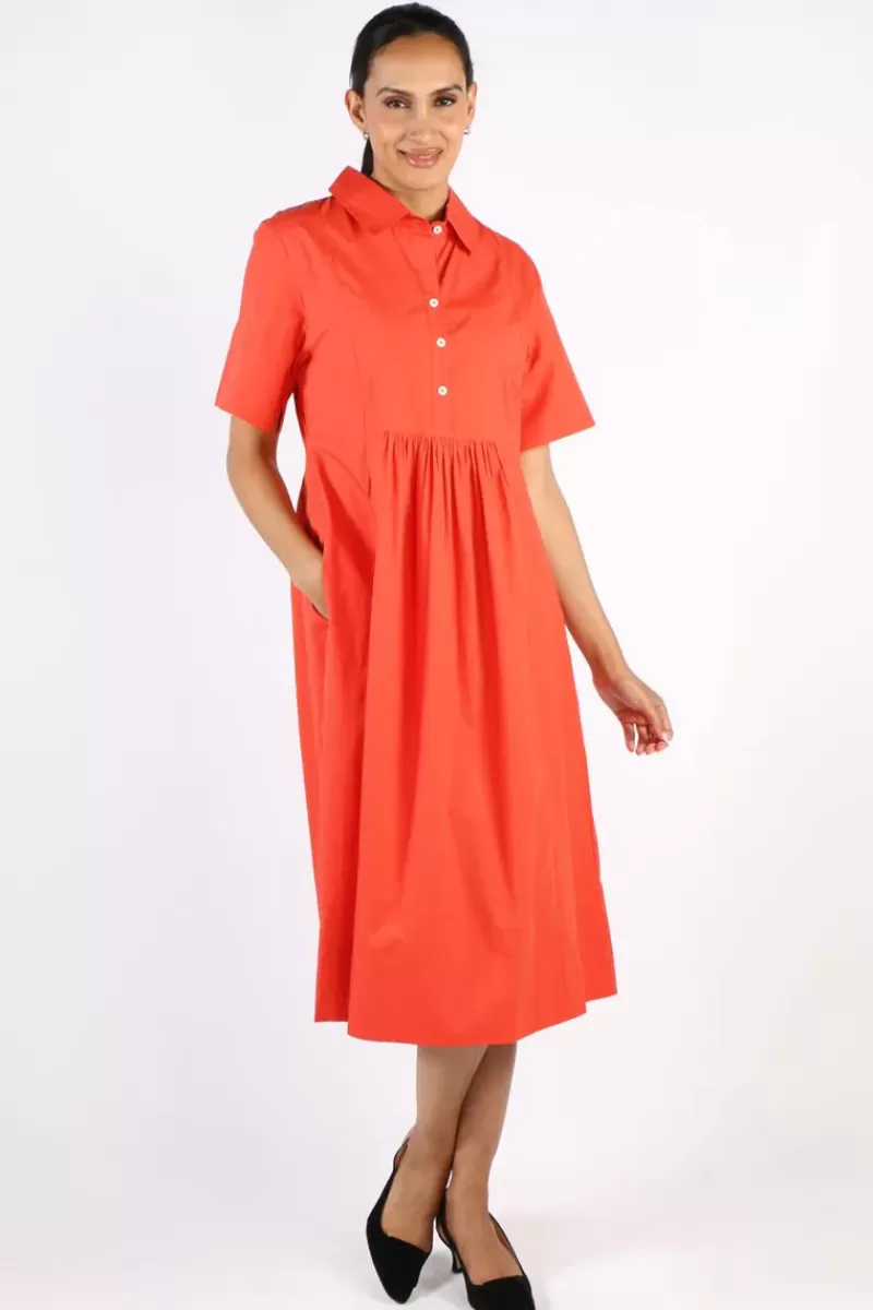 BAGRUU Barley Dress In Poppy