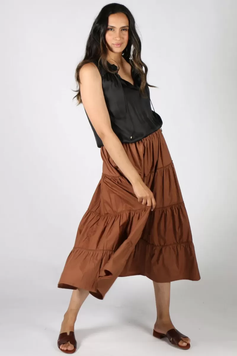 BAGRUU Diwali Skirt In Bark