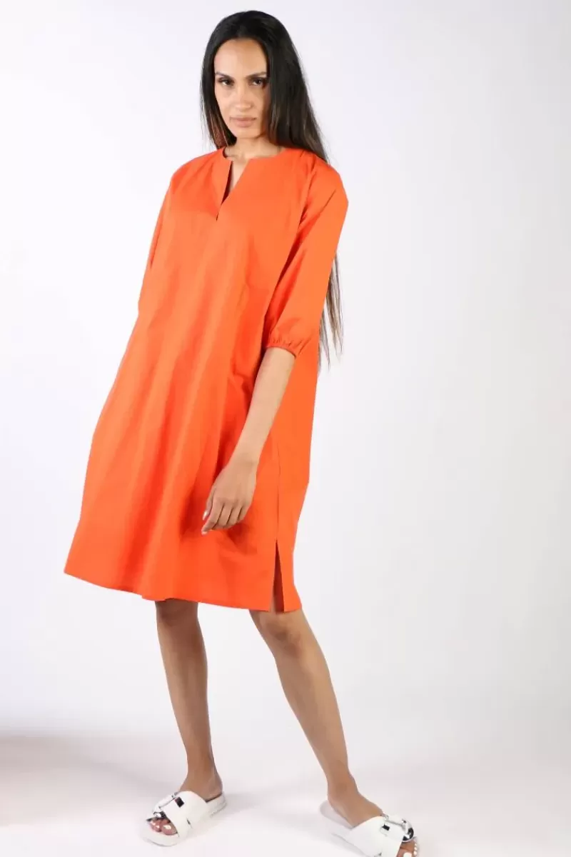 BAGRUU Elka Dress In Orange