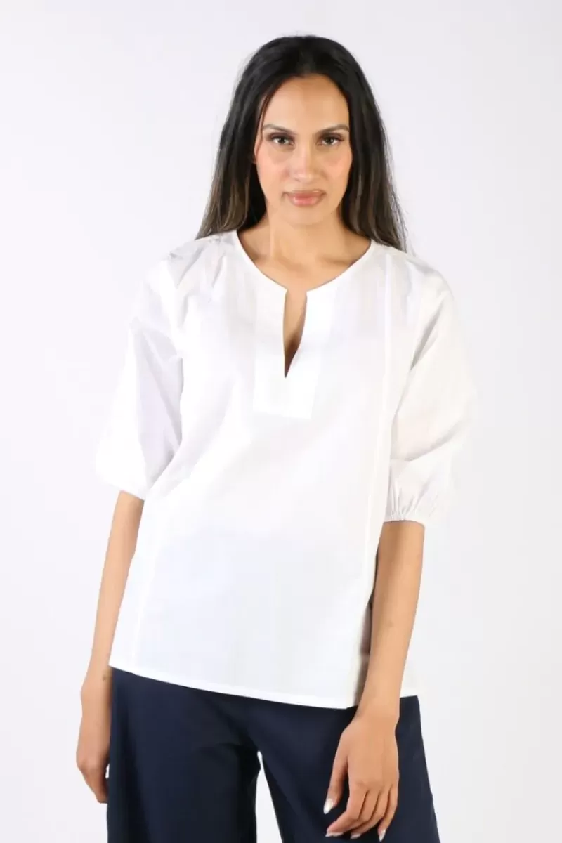 BAGRUU Elka Top In White