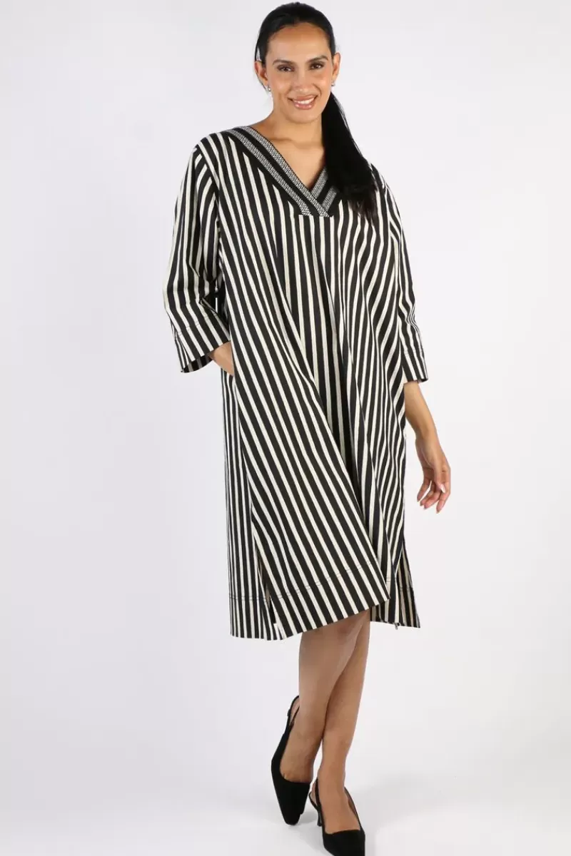 BAGRUU Jenna Dress In Stripe