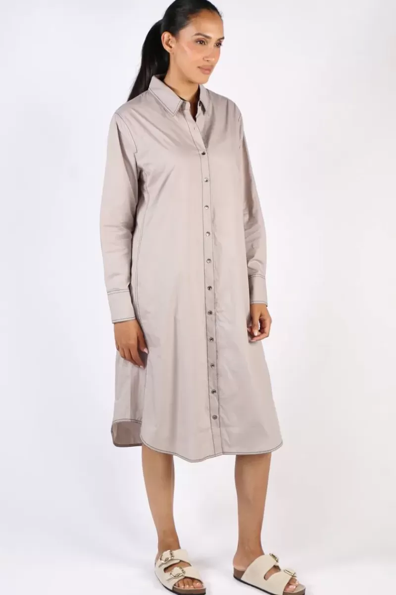 BAGRUU Jerry Dress In Stone