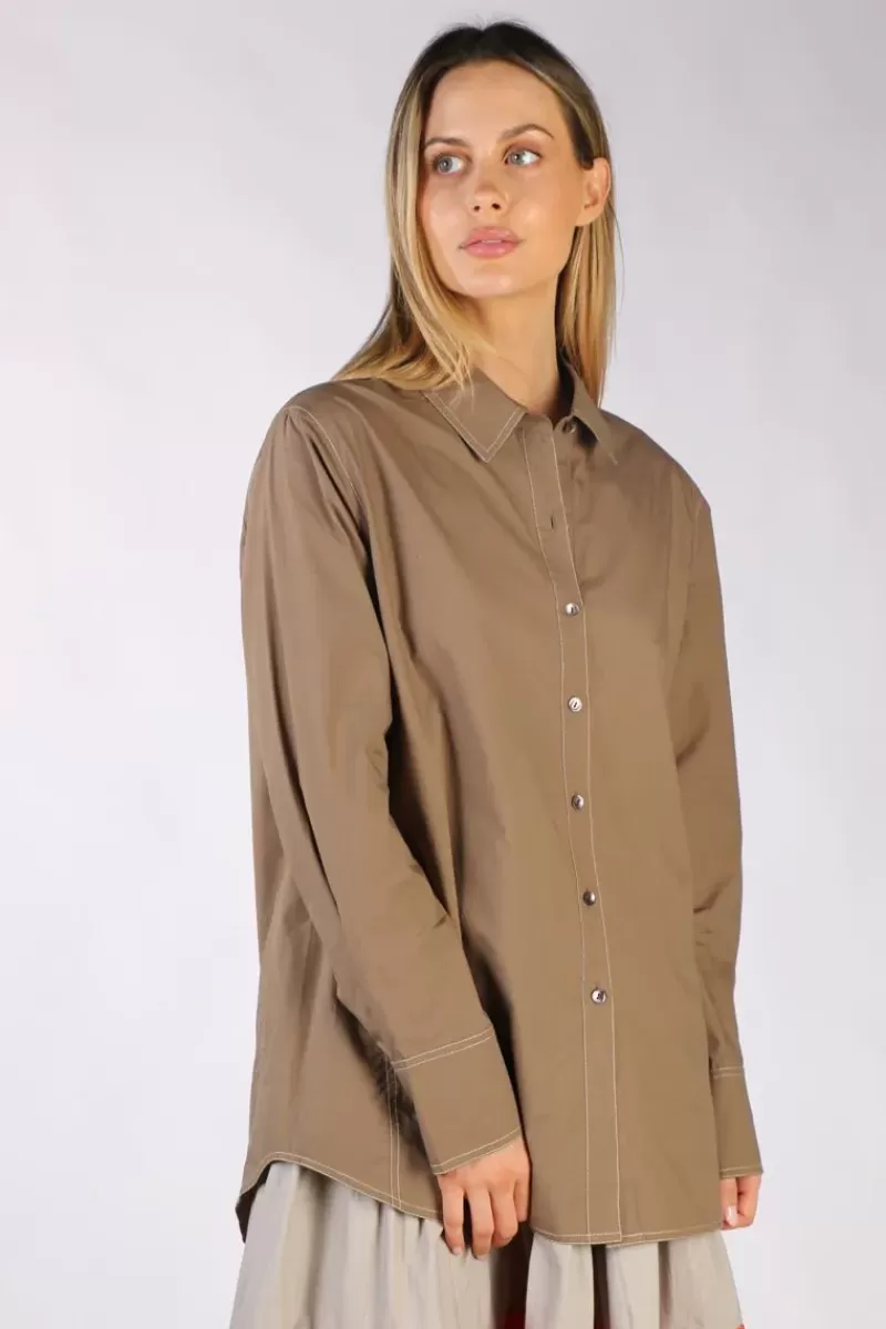 BAGRUU Jerry Shirt In Olive