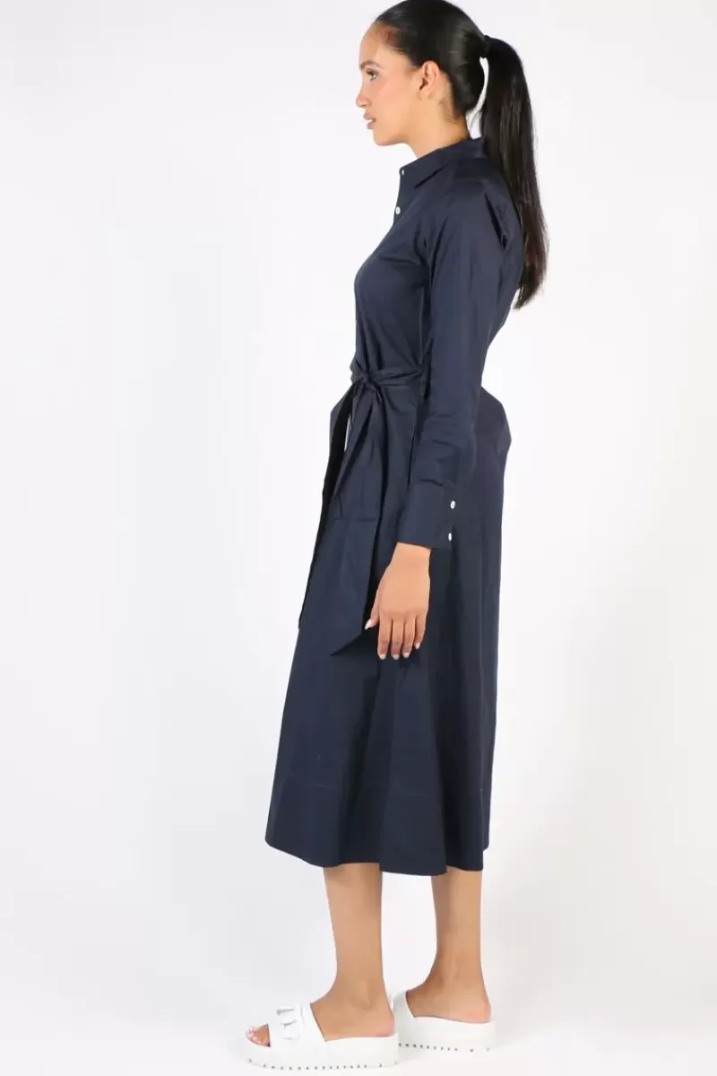 BAGRUU Mala Dress In Navy