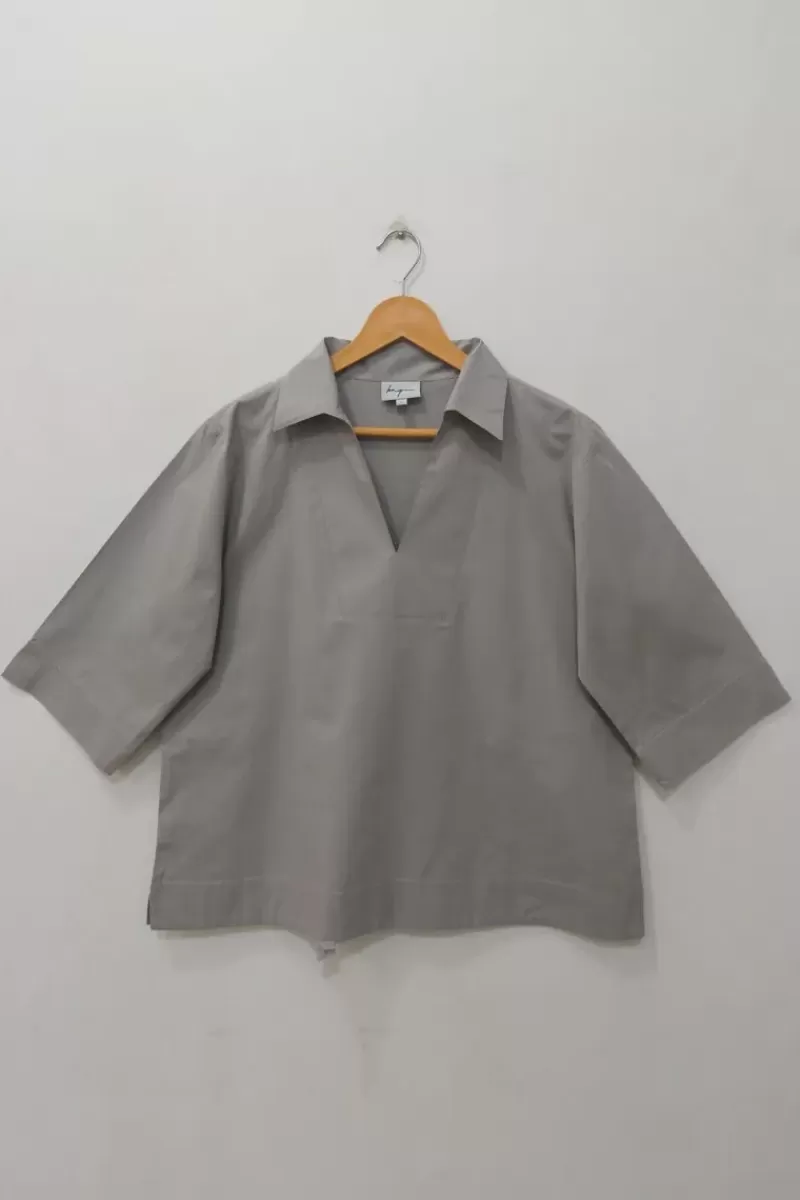 BAGRUU Minna Top In Stone