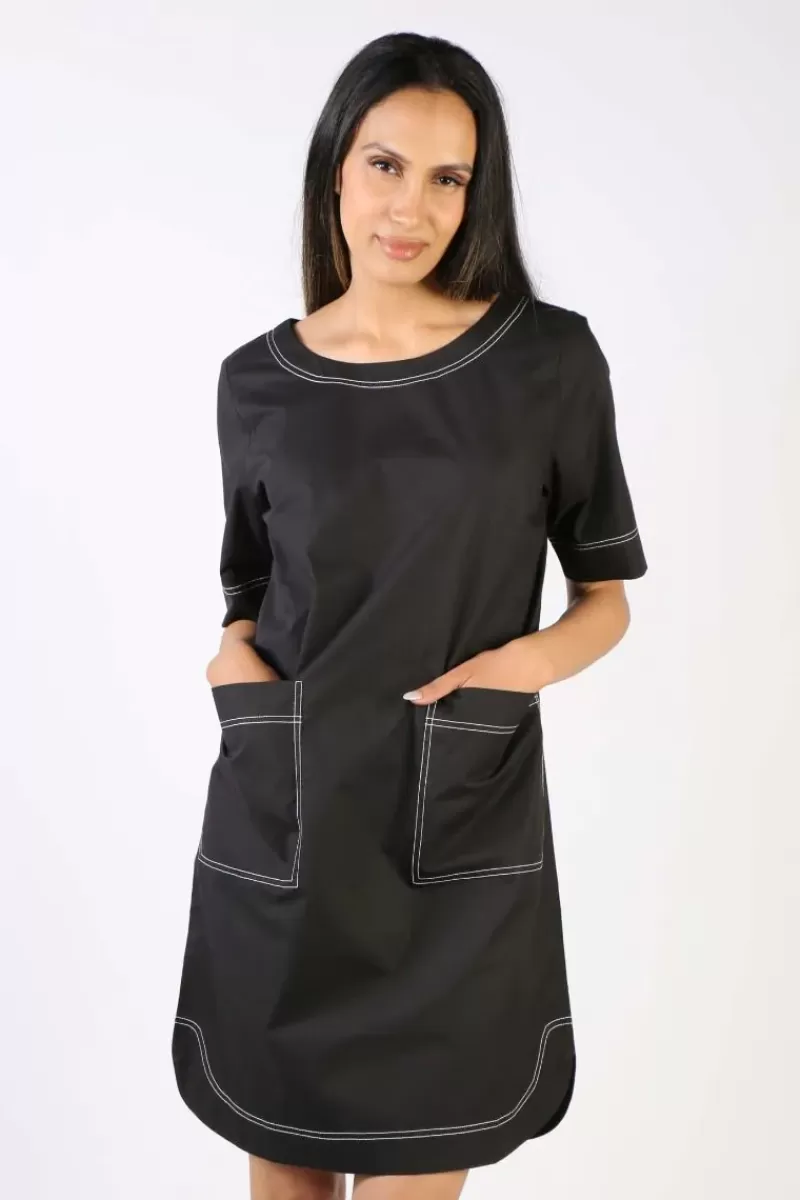 BAGRUU Pati Dress In Black