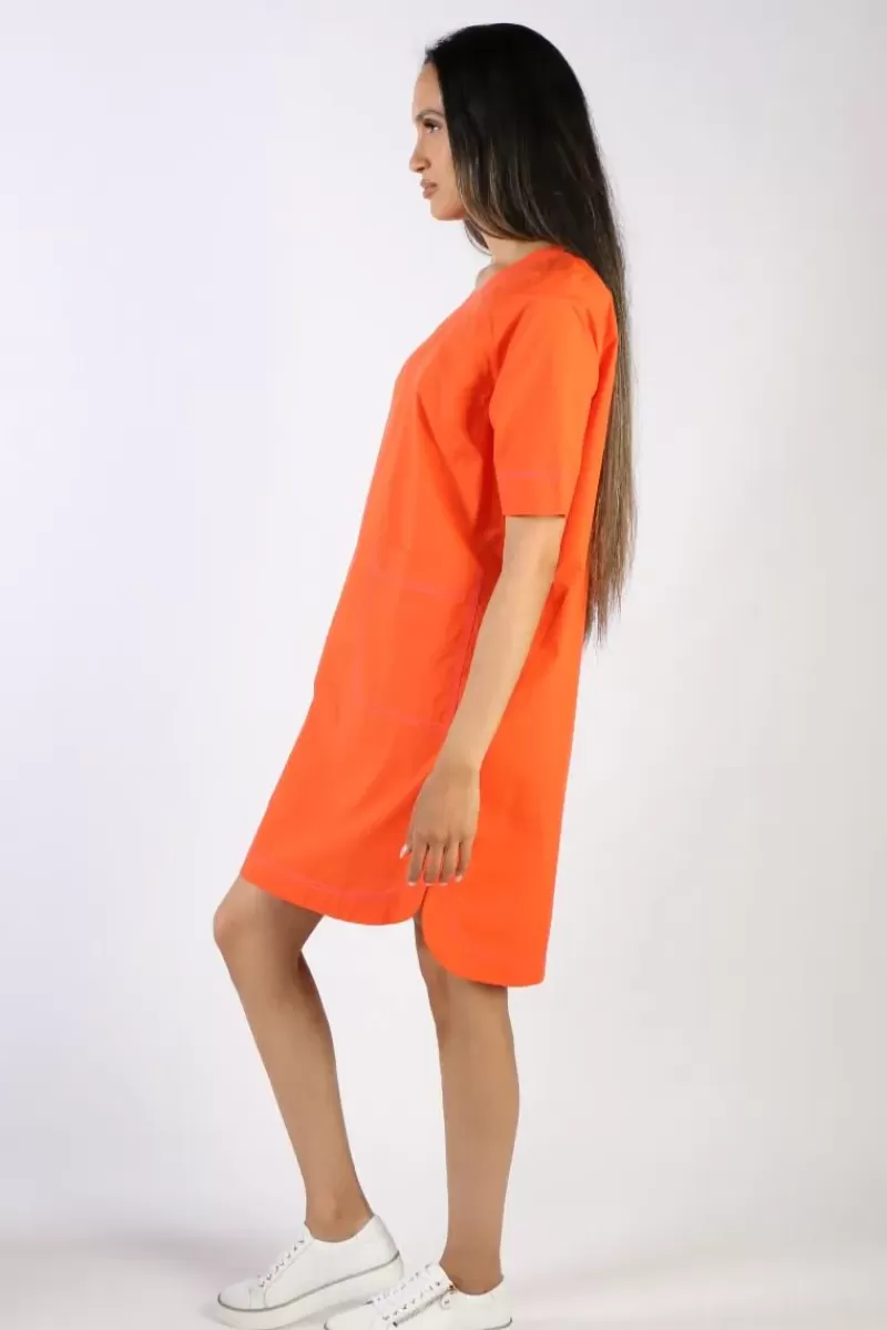 BAGRUU Pati Dress In Orange