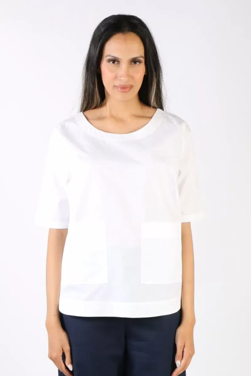 BAGRUU Pati Top In White