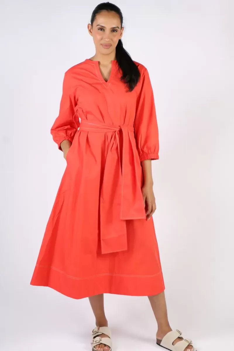 BAGRUU Perri Dress In Poppy