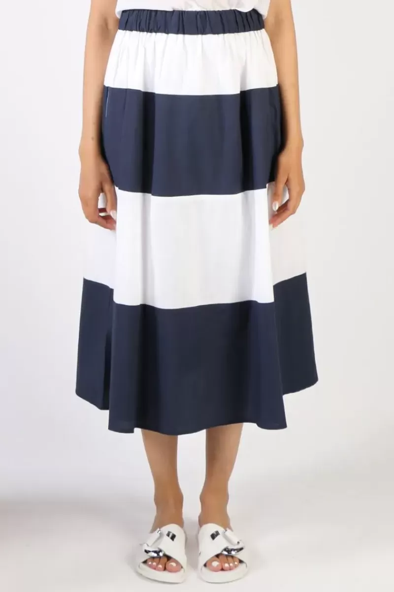 BAGRUU Rani Skirt In Navy