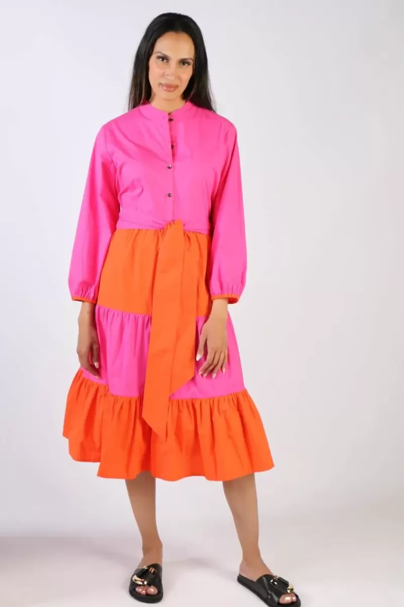 BAGRUU Valia Dress In Orange