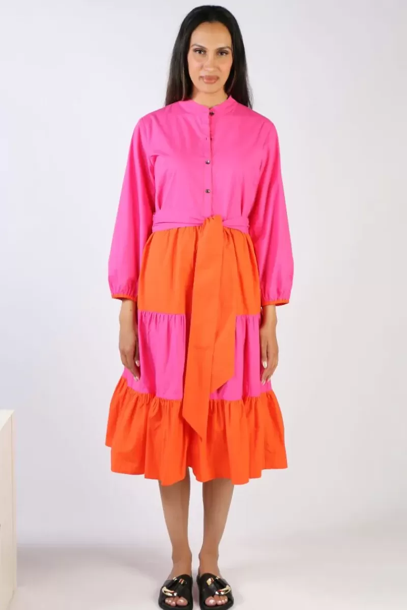 BAGRUU Valia Dress In Orange