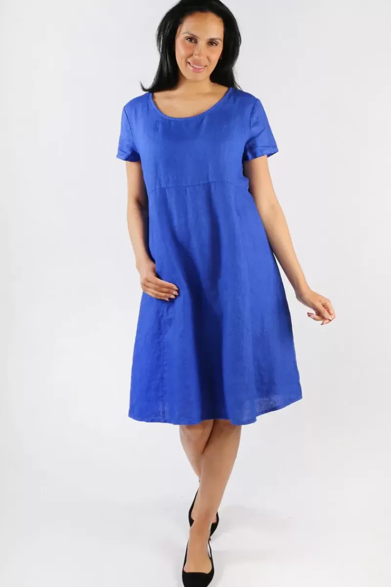 BLUEBERRY Swing Dress In Royal