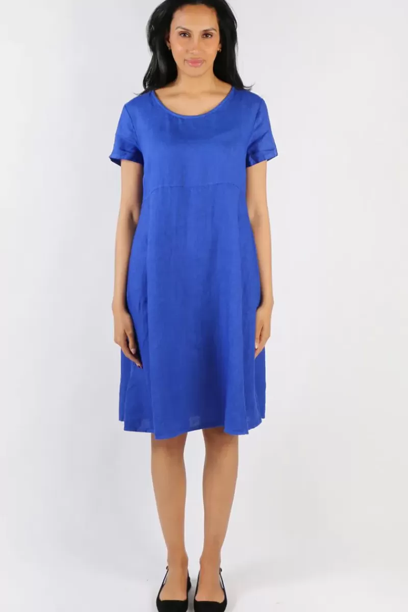 BLUEBERRY Swing Dress In Royal