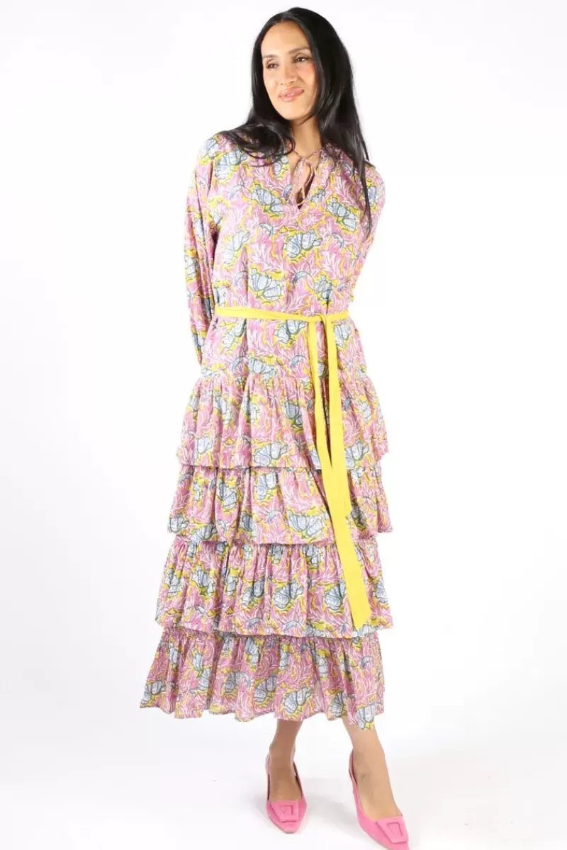 BOOM SHANKAR Poppy Dress In Print