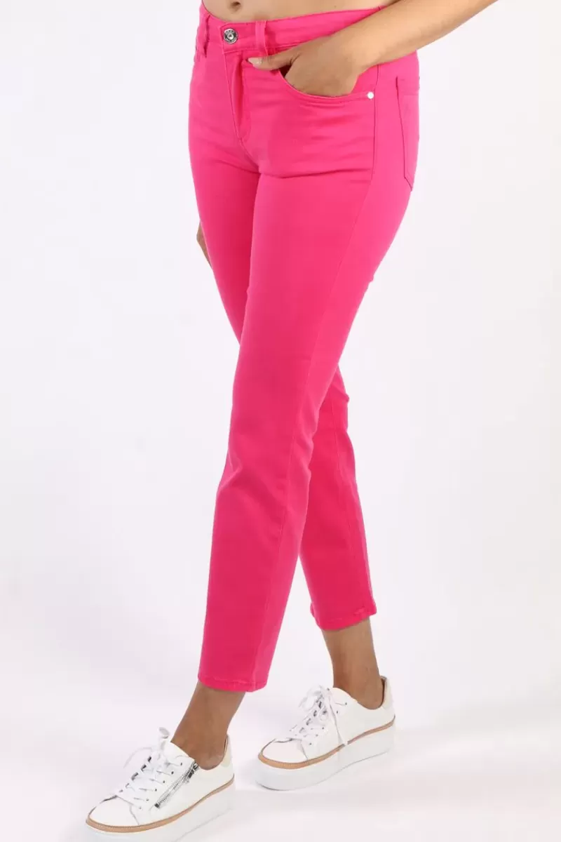 BRAX Shakira Slim Leg Denim In Pink