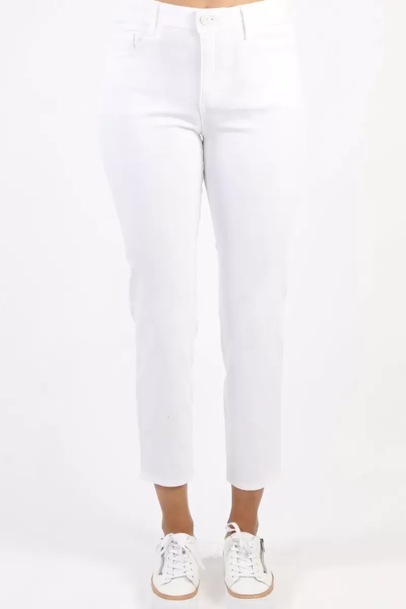 BRAX Shakira Slim Leg Lightweight Jean In White