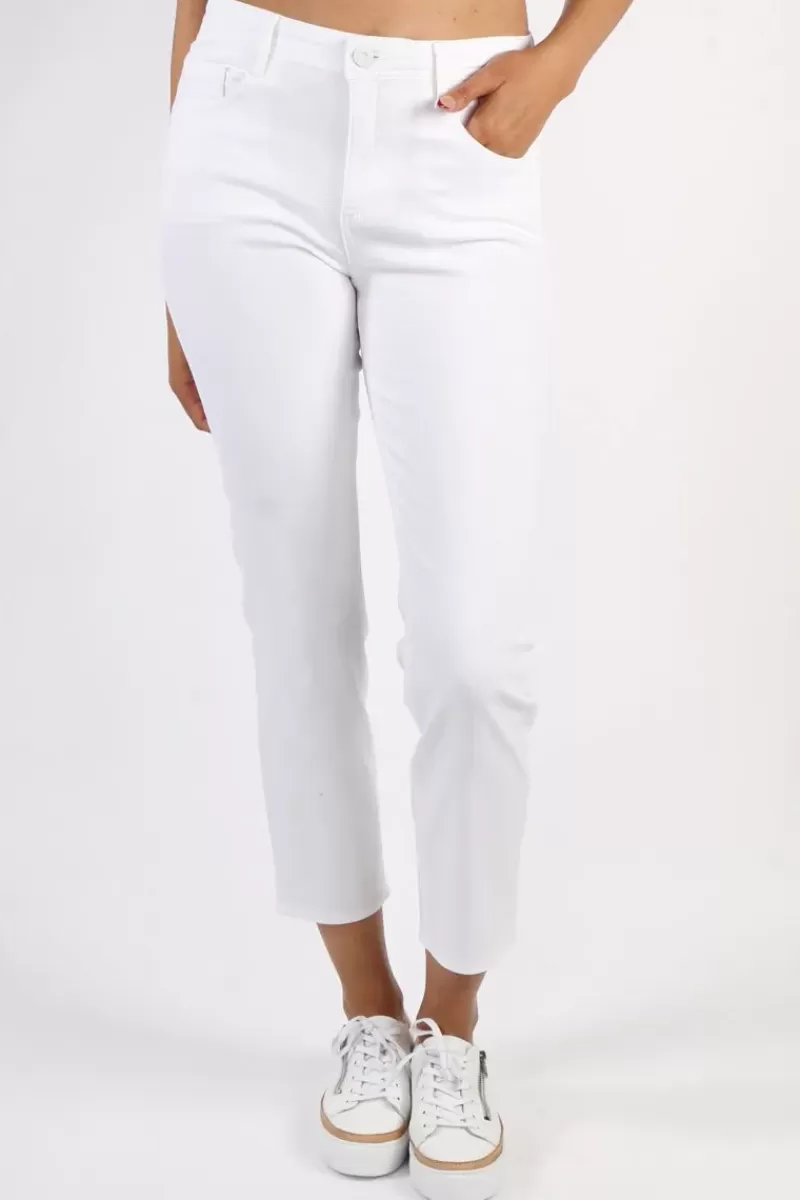 BRAX Shakira Slim Leg Lightweight Jean In White