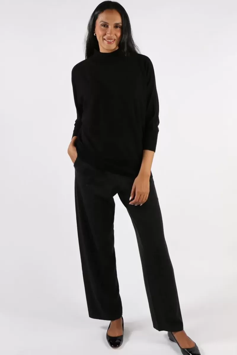 BRIDGE & LORD Bridge And Lord Dolman Sleeve Jumper In Black