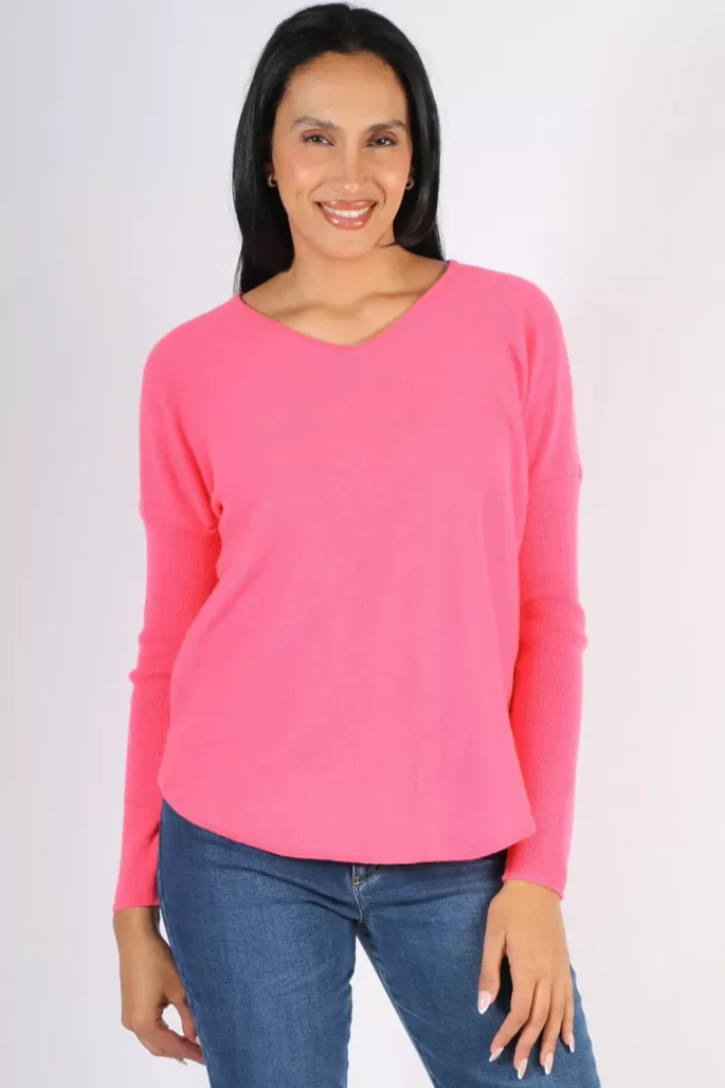 BRIDGE & LORD Bridge And Lord Queen Sophia Jumper In Pink