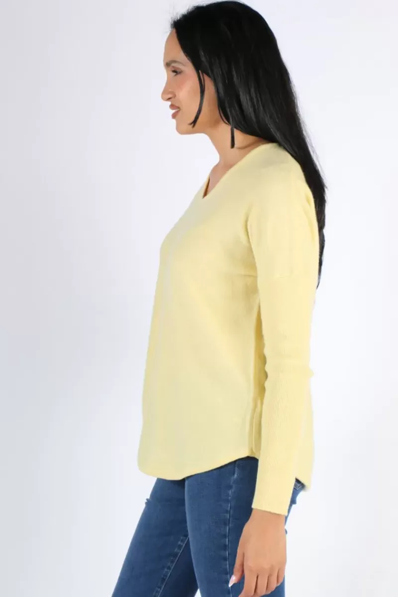 BRIDGE & LORD Bridge And Lord Queen Sophia Jumper In Yellow