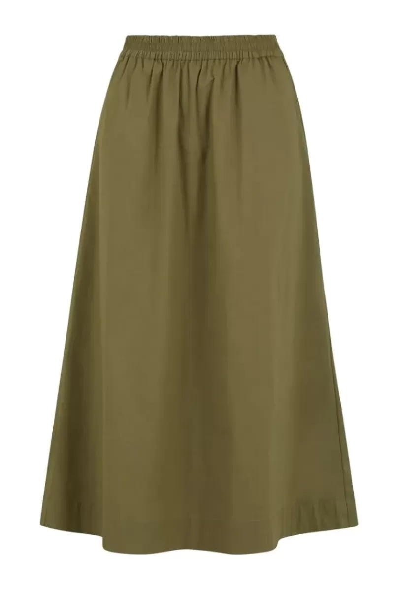 COSTER CC Heart Phoebe Skirt In Moss