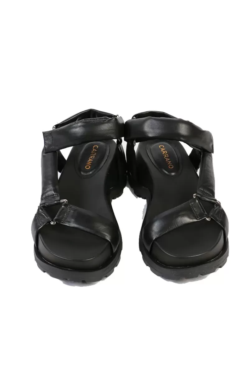 CARRANO Chunky Leather Sandal By