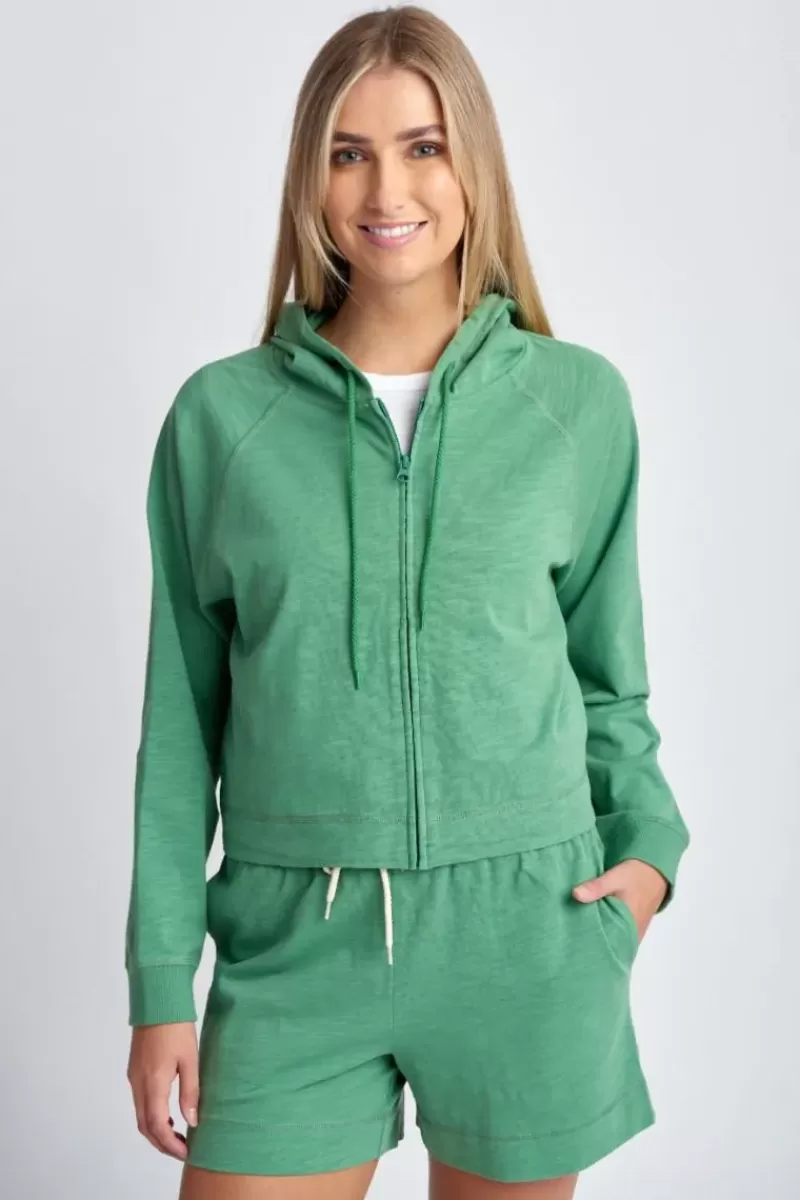 CLOTH PAPER SCISSORS Hoodie In Green