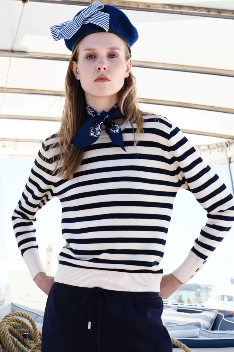 TRELISE COOPER Cooper Better Sweater Weather Jumper In Stripe