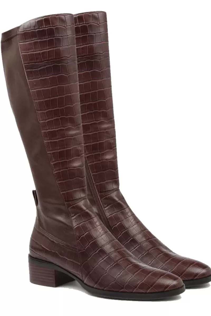 DJANGO & JULIETTE Tetley Boot In Chocolate