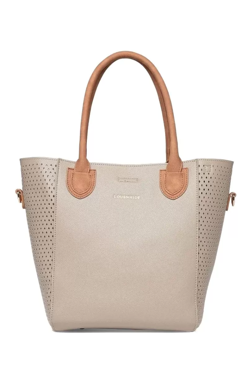 LOUENHIDE Dublin Tote Bag By In Chai