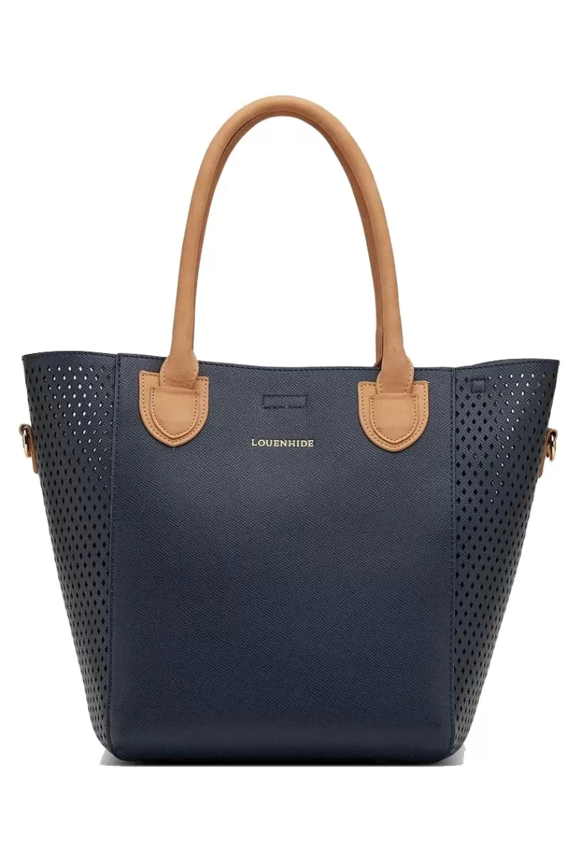 LOUENHIDE Dublin Tote Bag By In Navy