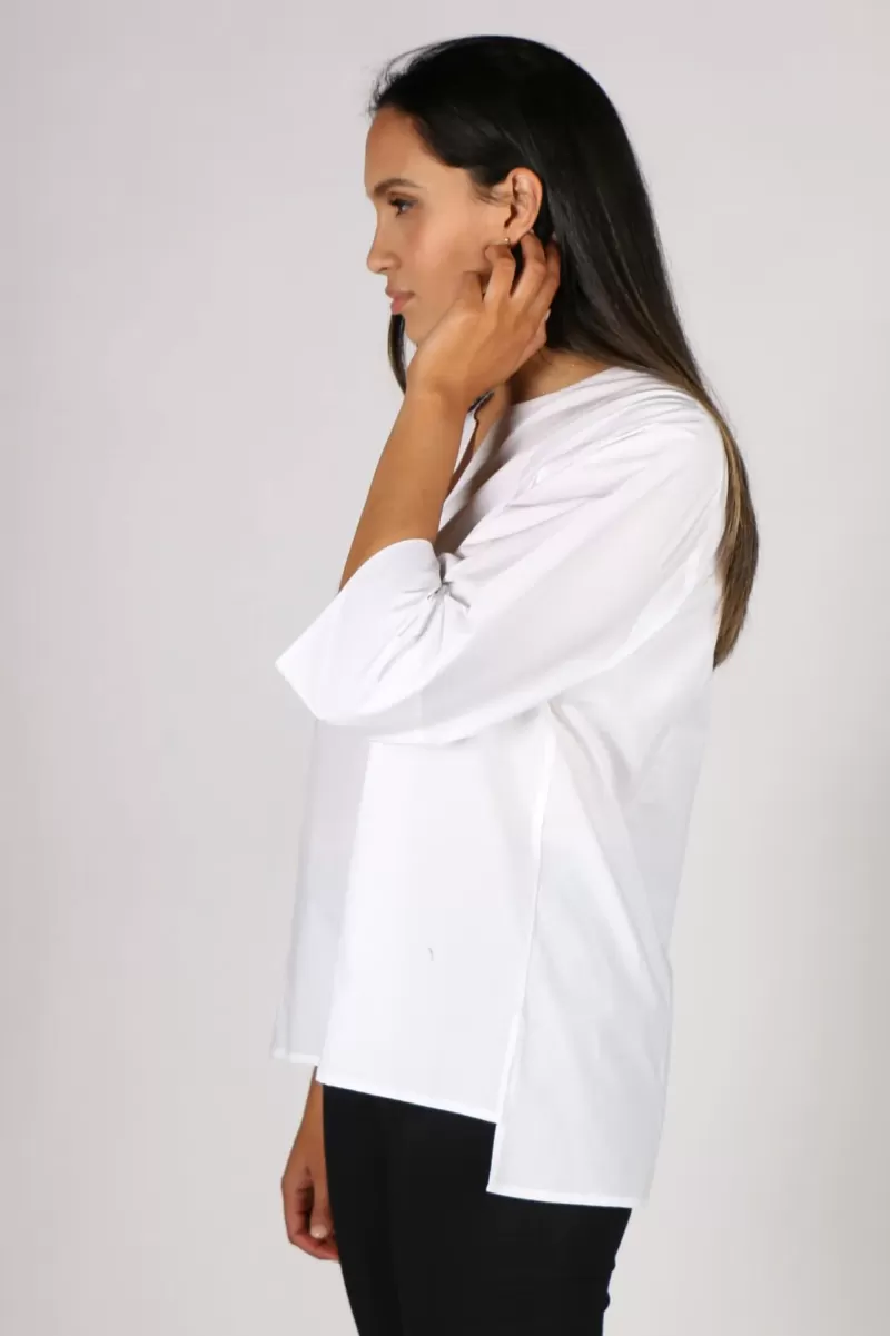 BAGRUU Ellie Top In White By