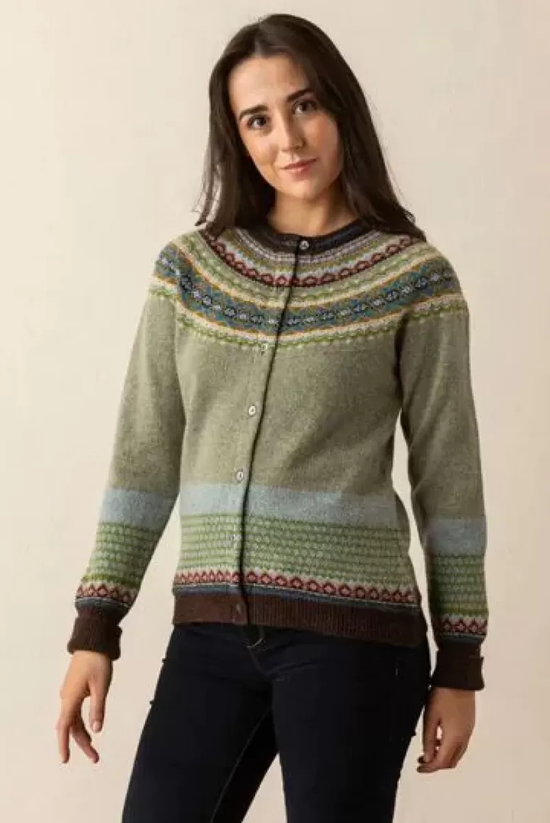 ERIBE Alpine Cardigan In Willow