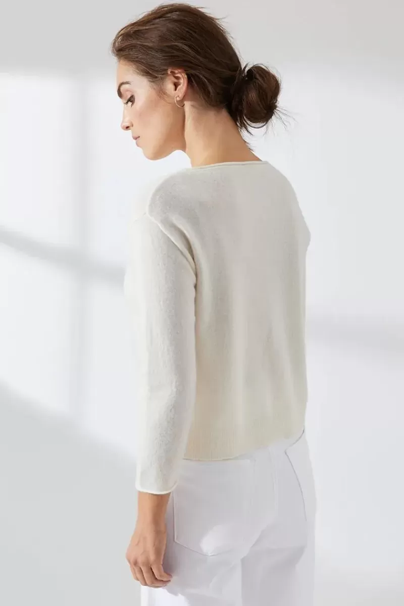 MIA FRATINO Esme Jumper By In Ivory